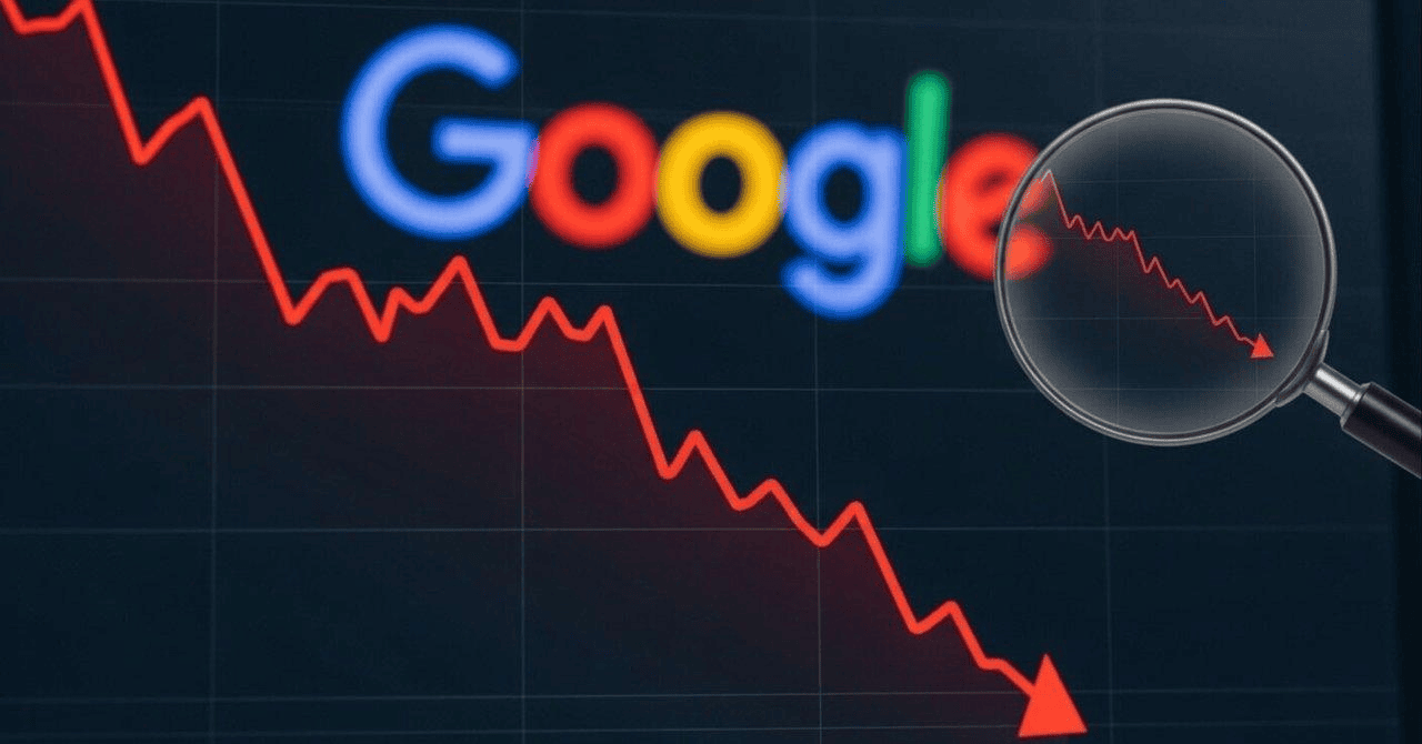 Google penalty causing website rankings and traffic to drop